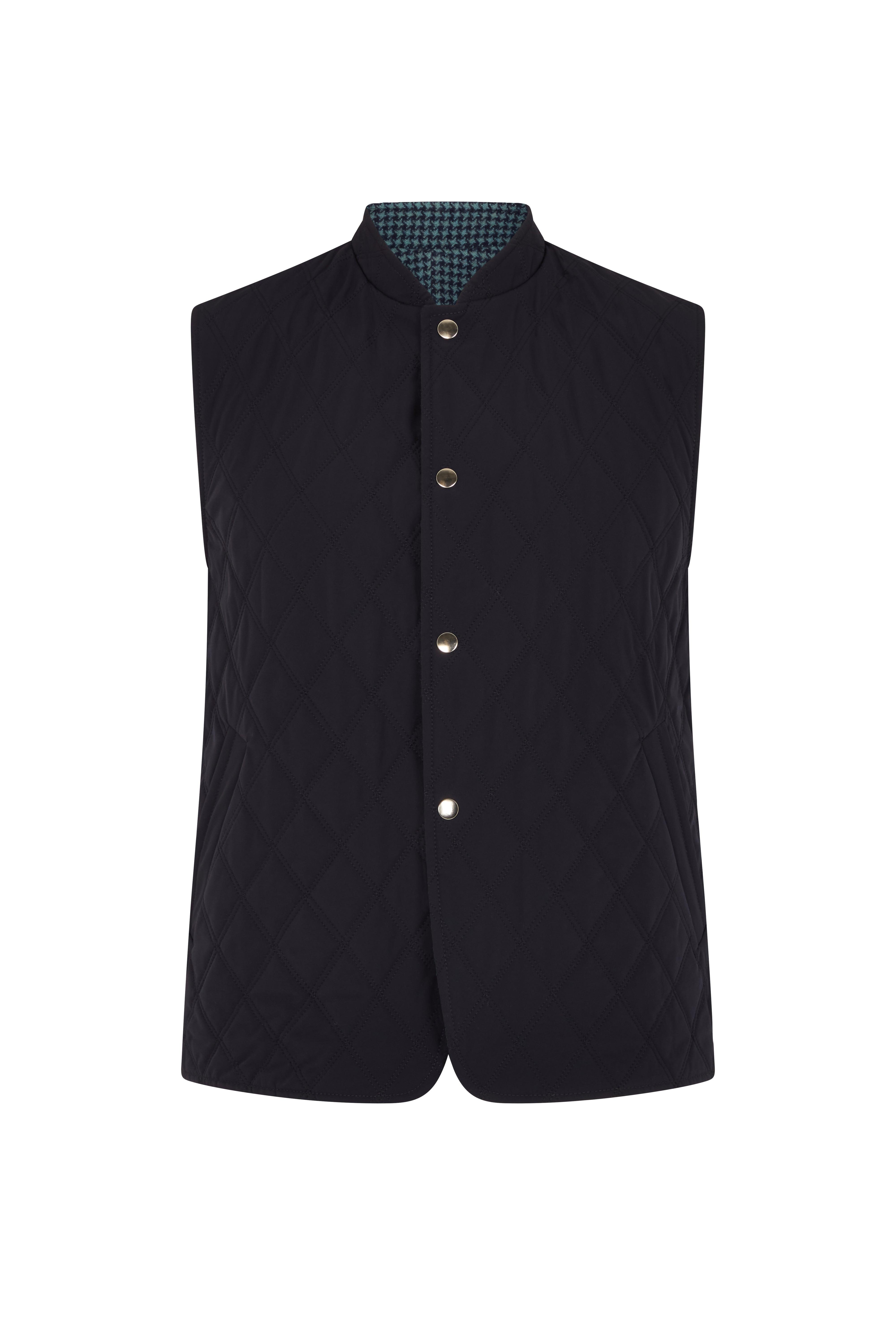 Cashmere padded Gilet