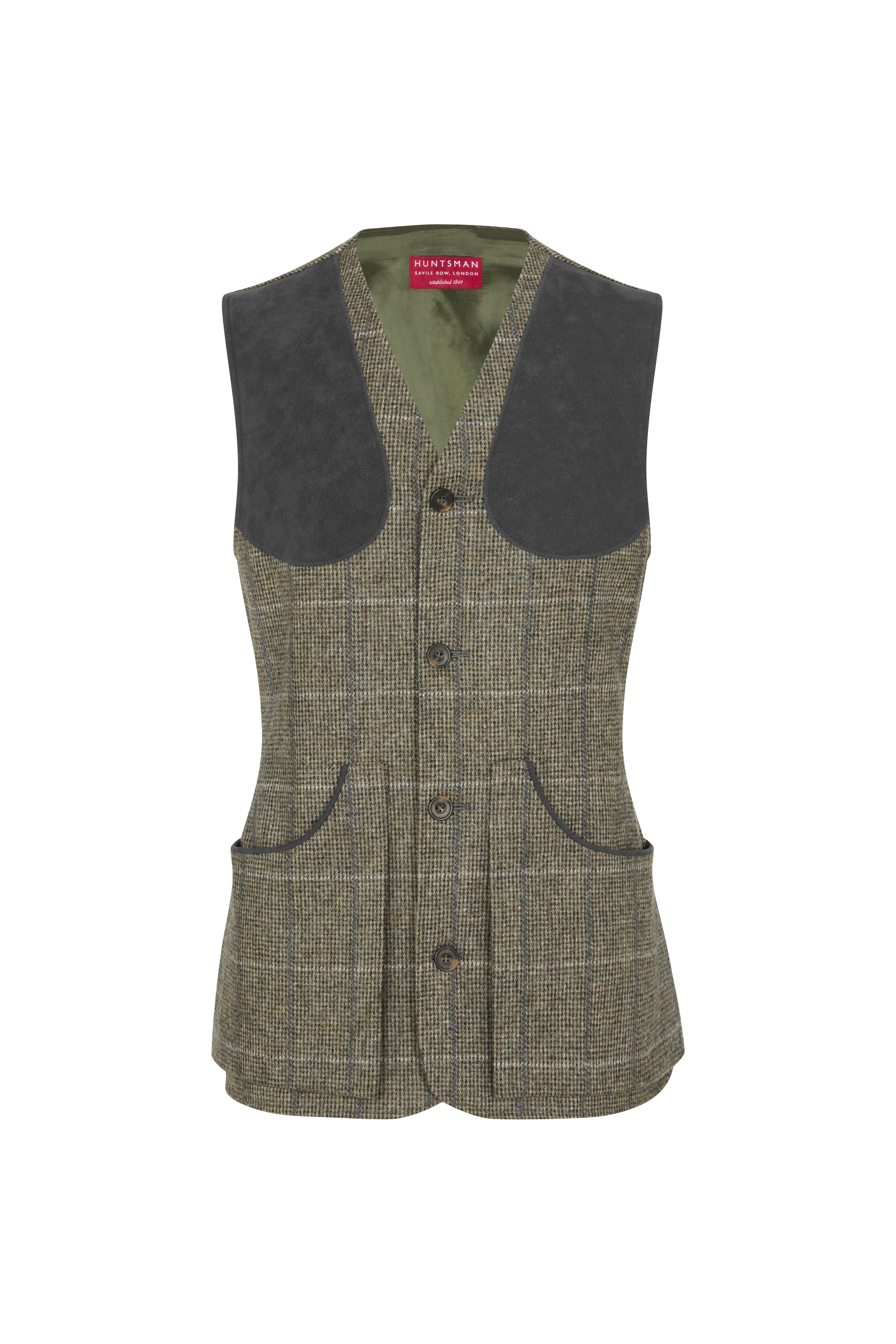 The Bealach Tweed Shooting Vest – Huntsman Savile Row