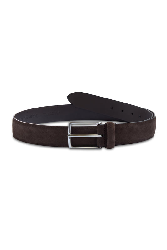 Brown Suede Belt