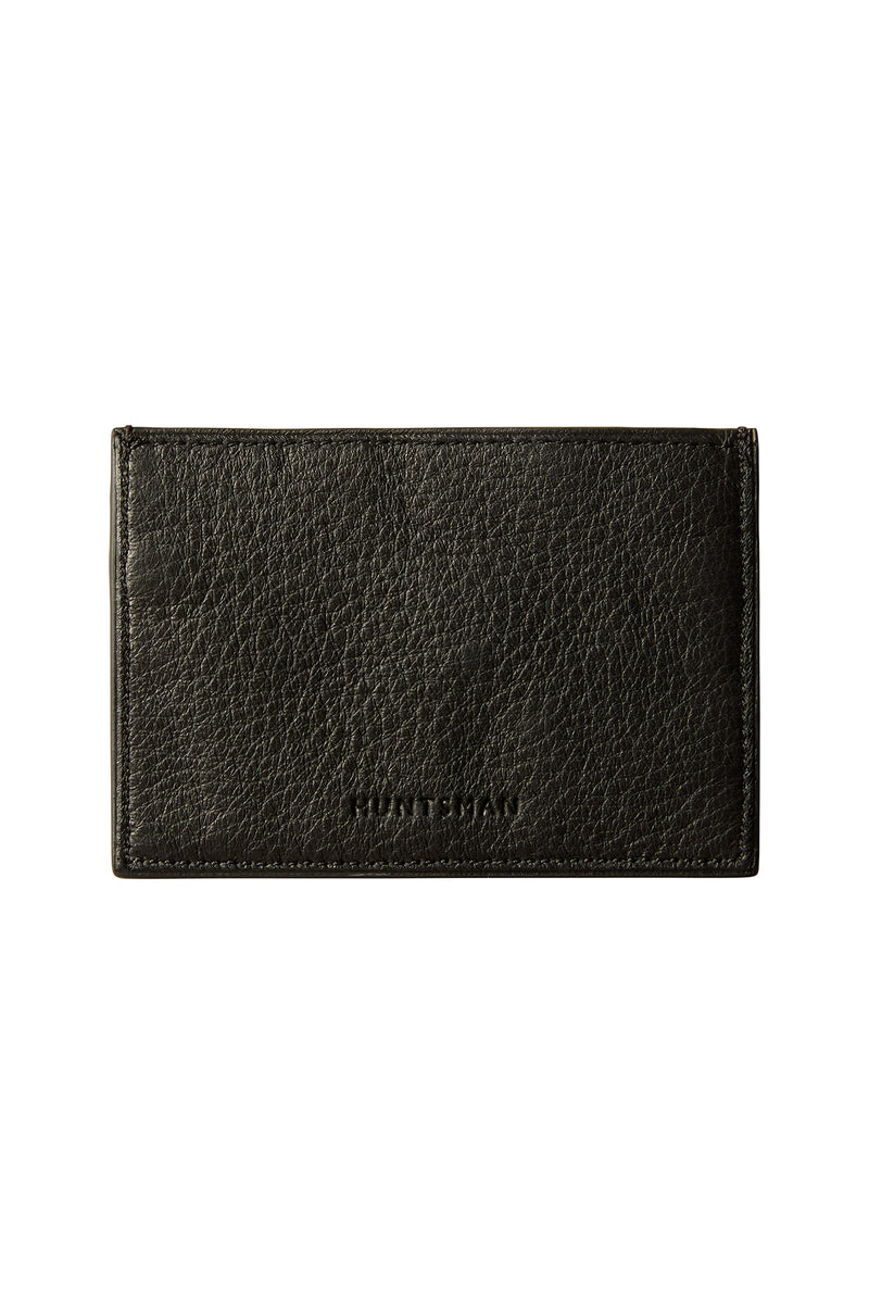 Black Deerskin Card Holder