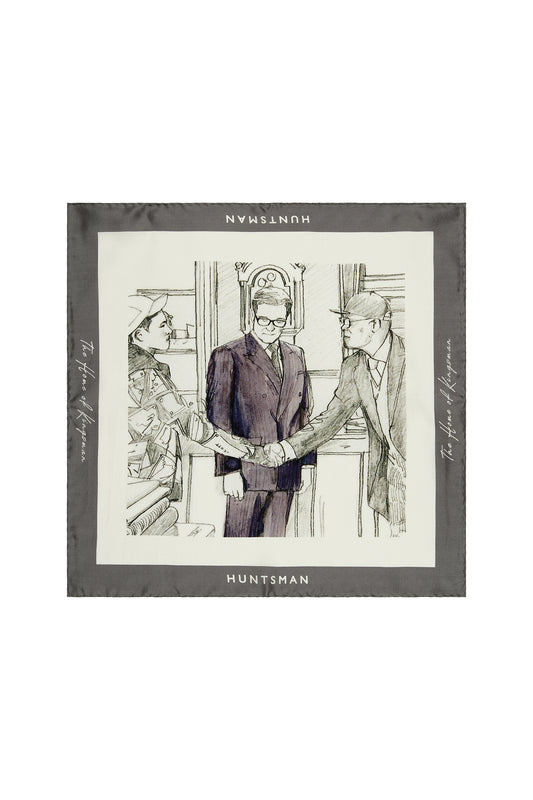 The Home of Kingsman 10 Year Anniversary Pocket Square