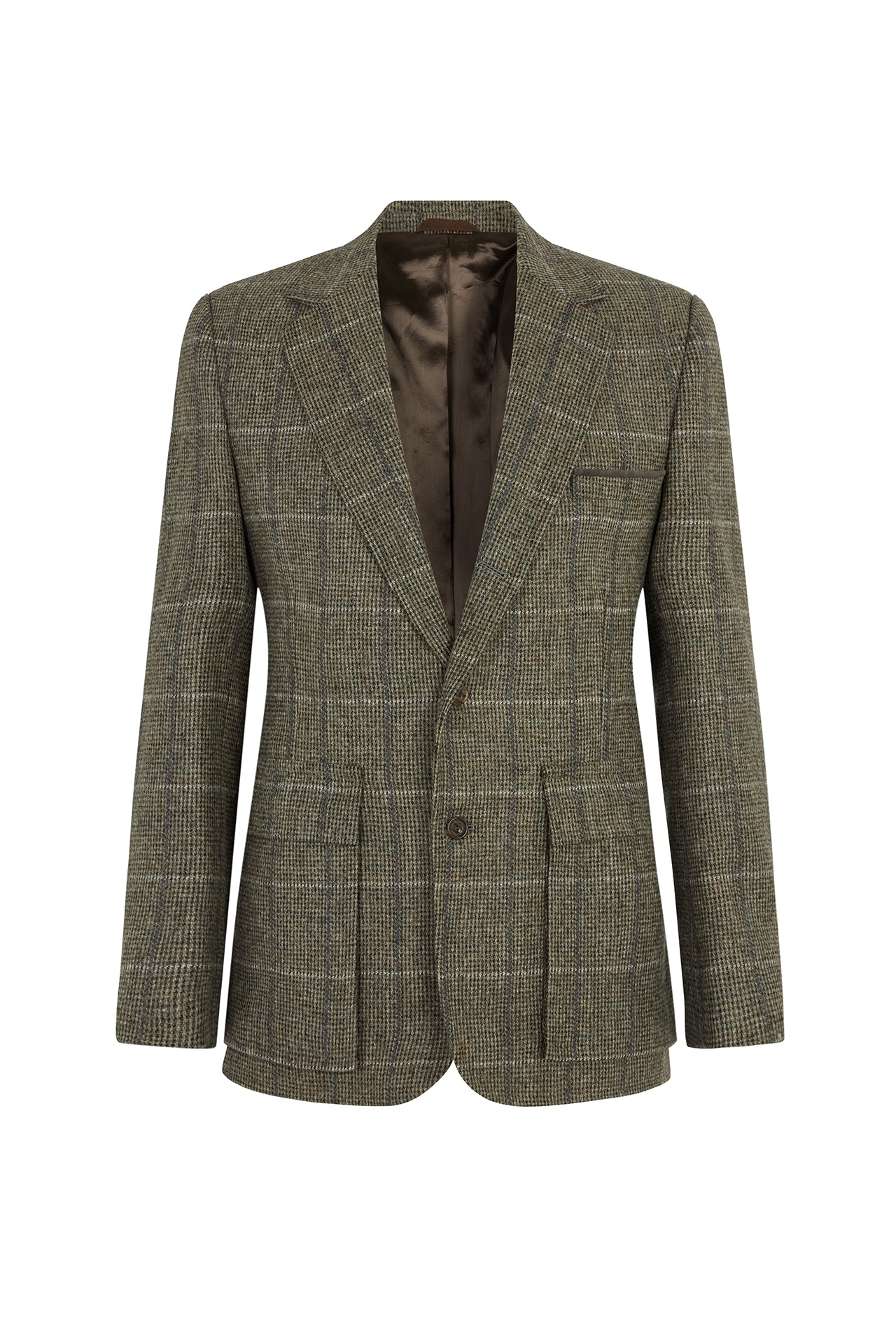 The Bealach Tweed Bellows Pocket Single Breasted Jacket – Huntsman