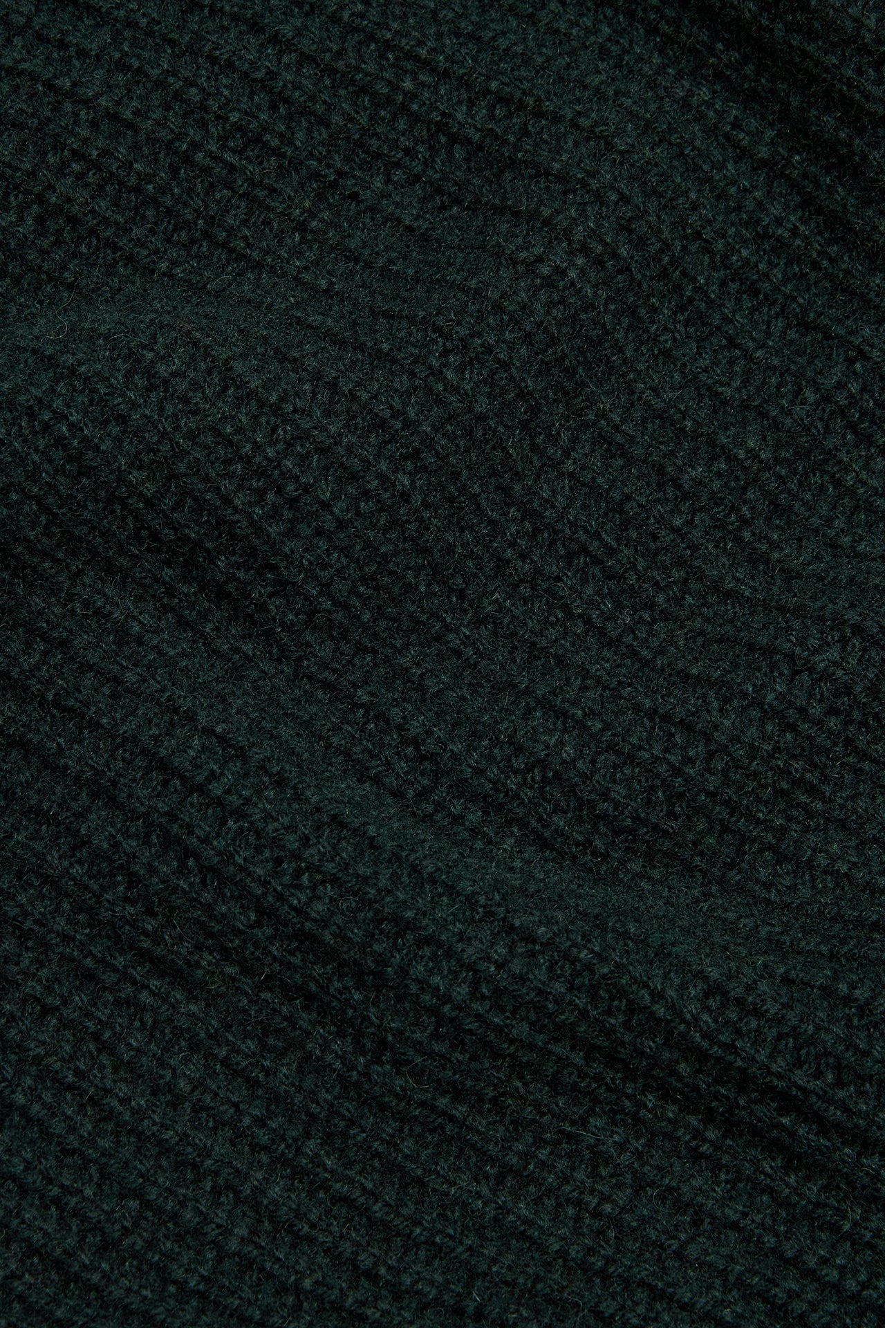 Huntsman x Smedley Green Merino/Cashmere Double Zip Jumper