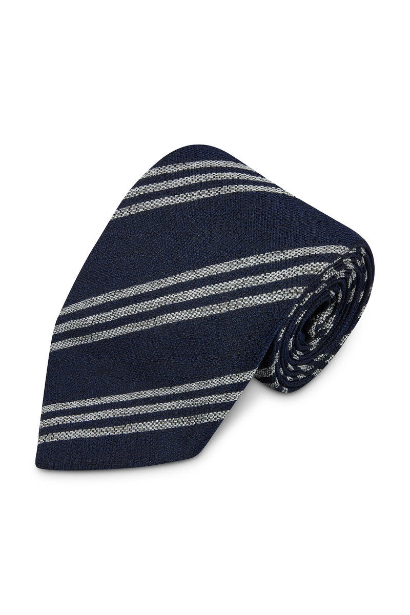 3 Stripe Silk Tie