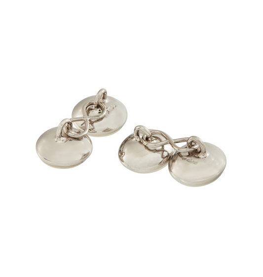 White Mother of Pearl Cufflinks