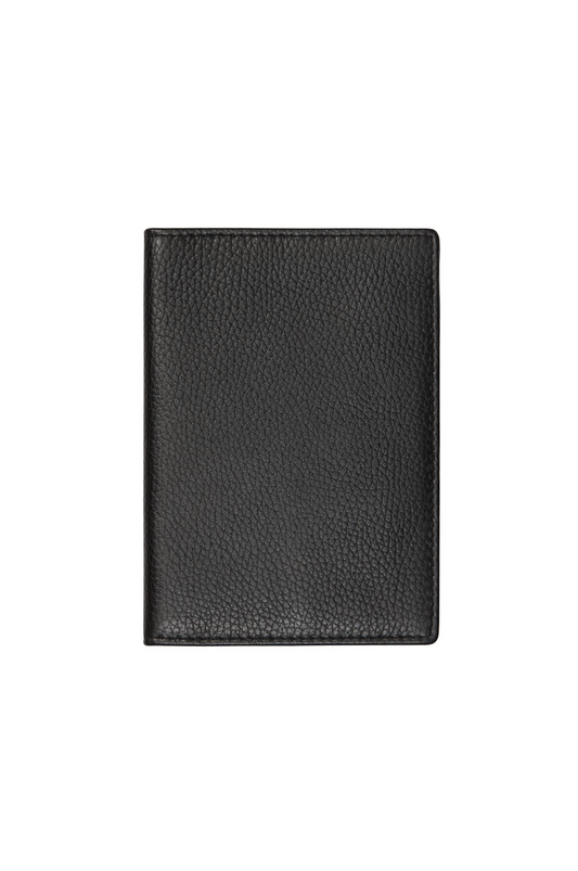 Black Deerskin 4 Card Wallet