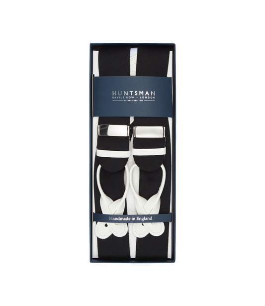 Black Boxcloth Braces