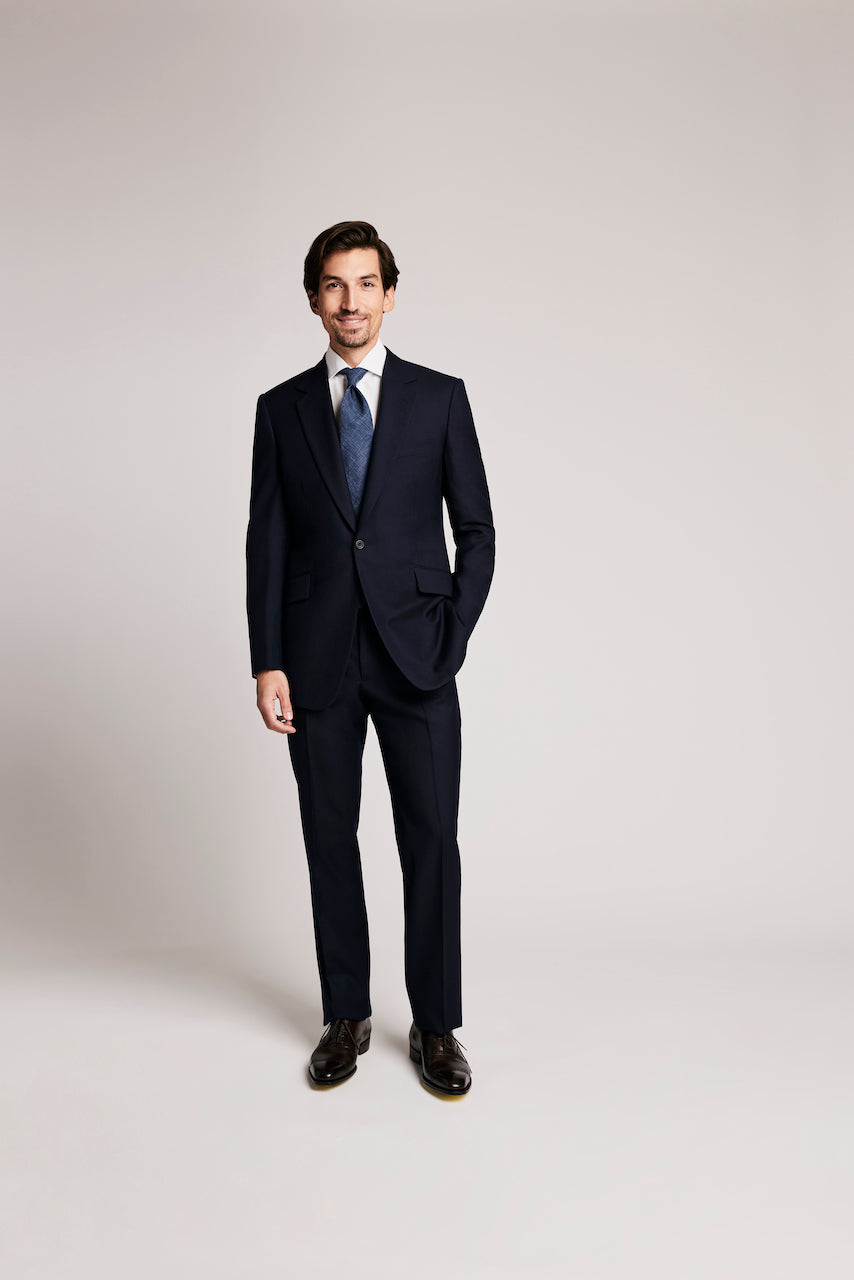 Navy suit