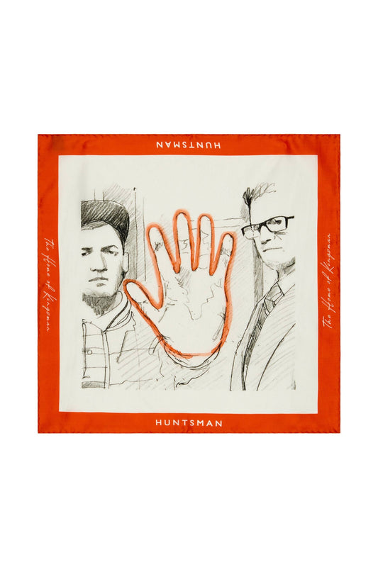 The Home of Kingsman 10 Year Anniversary Pocket Square