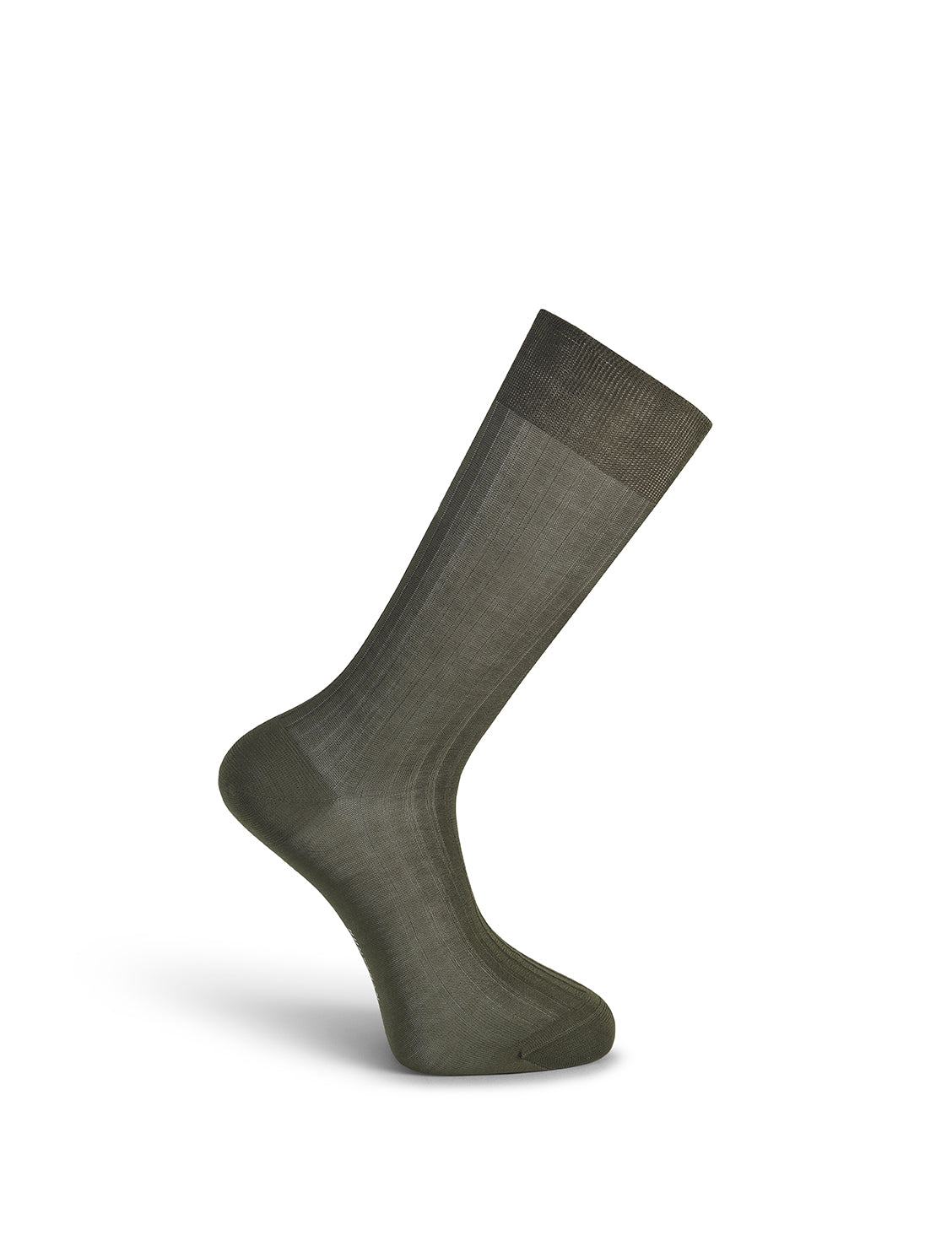 Short Ribbed Cotton Socks