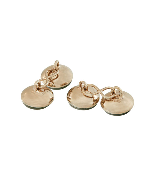 Green Jade Cufflinks