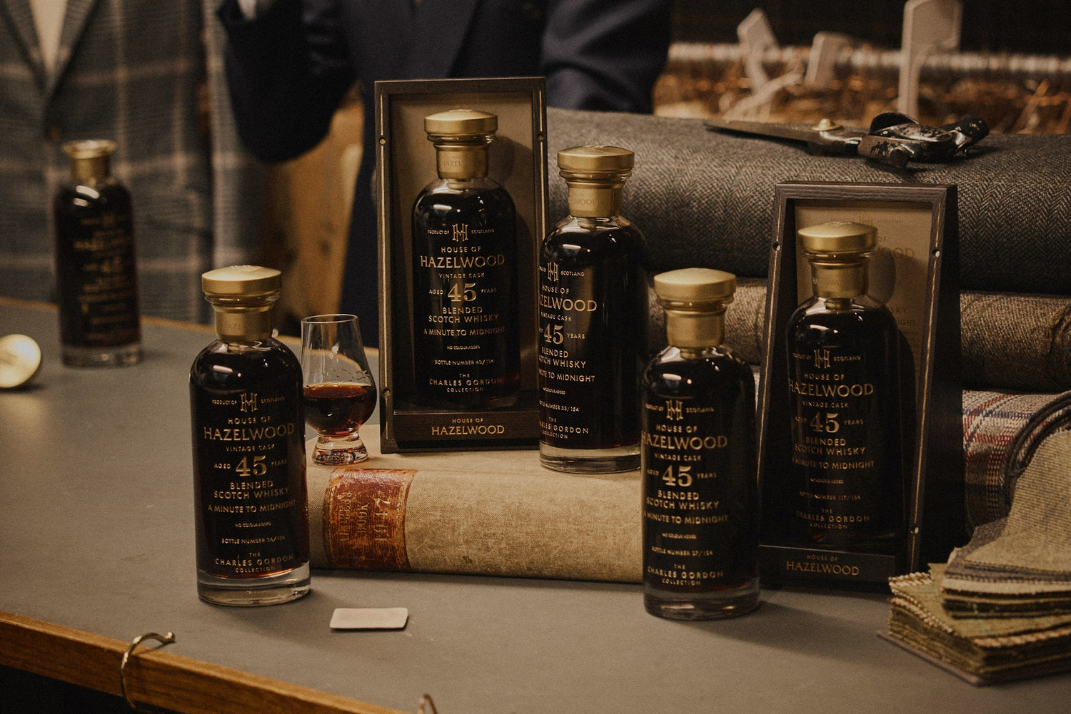 Huntsman & House of Hazelwood Unite for the Ultimate Bespoke Experience