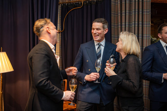Huntsman x Truefitt & Hill Celebrate The Launch of The Barbering Experience