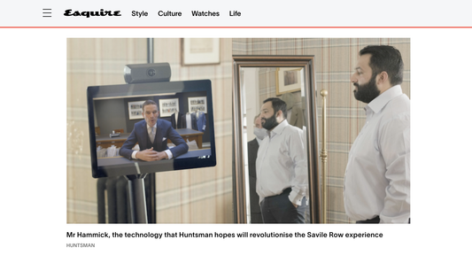 Esquire | Savile Robot: the Digital Future of Bespoke Clothes