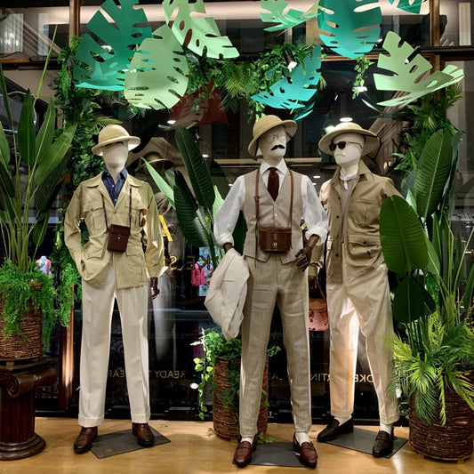Bespoke Shirt Safari | A New Window Display