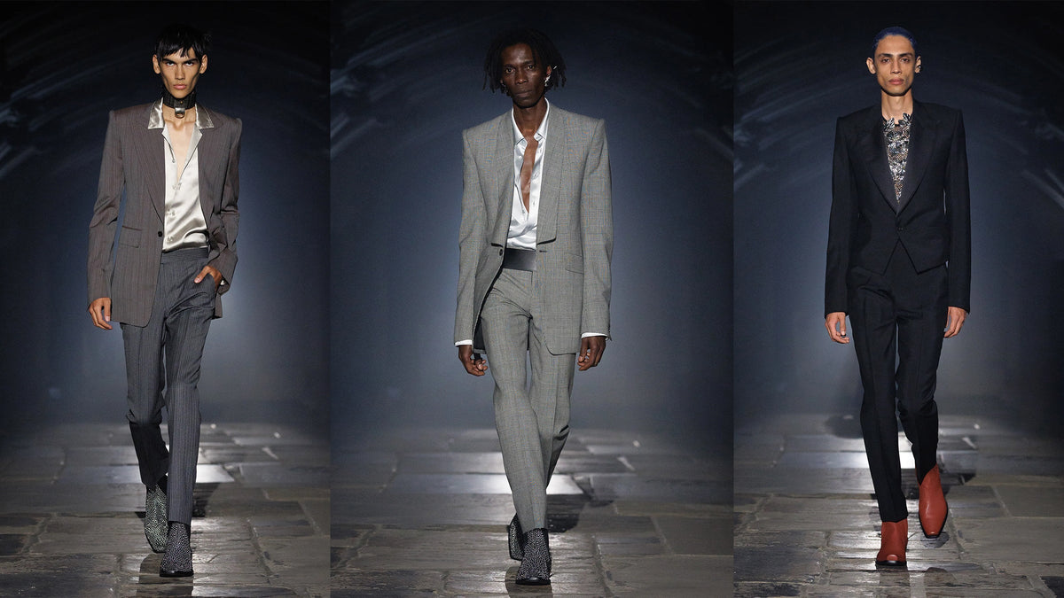 Huntsman Returns to the Alexander McQueen SS27 Runway