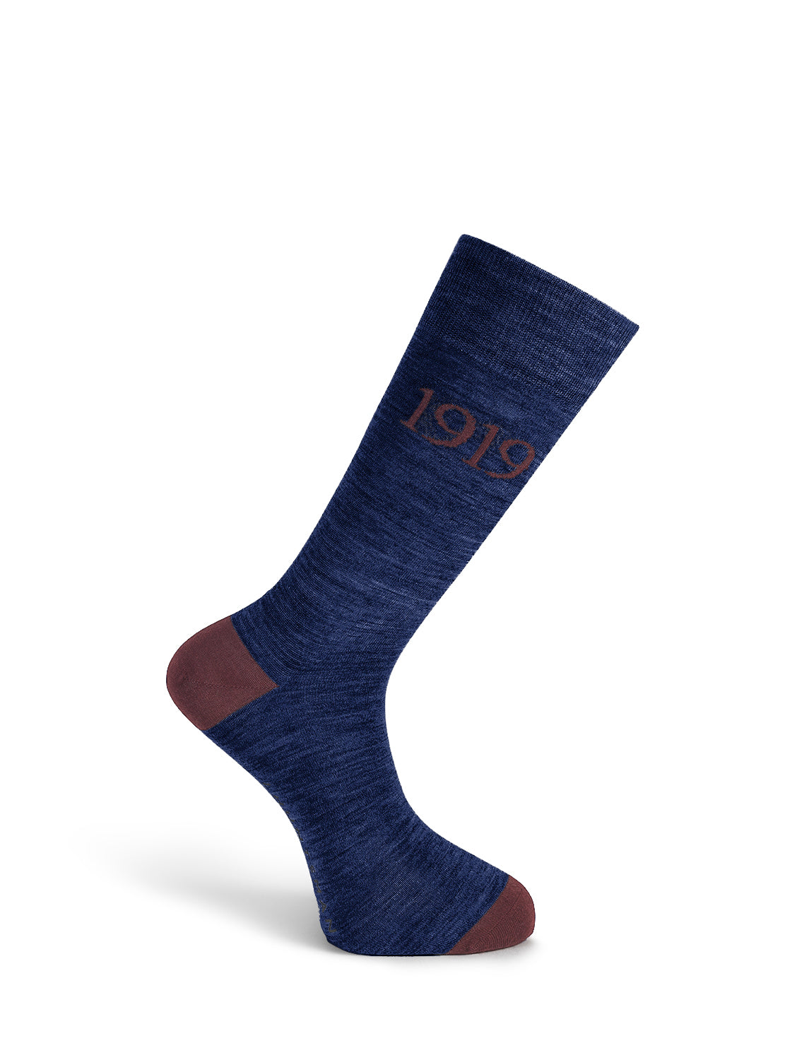 Navy/Claret Socks