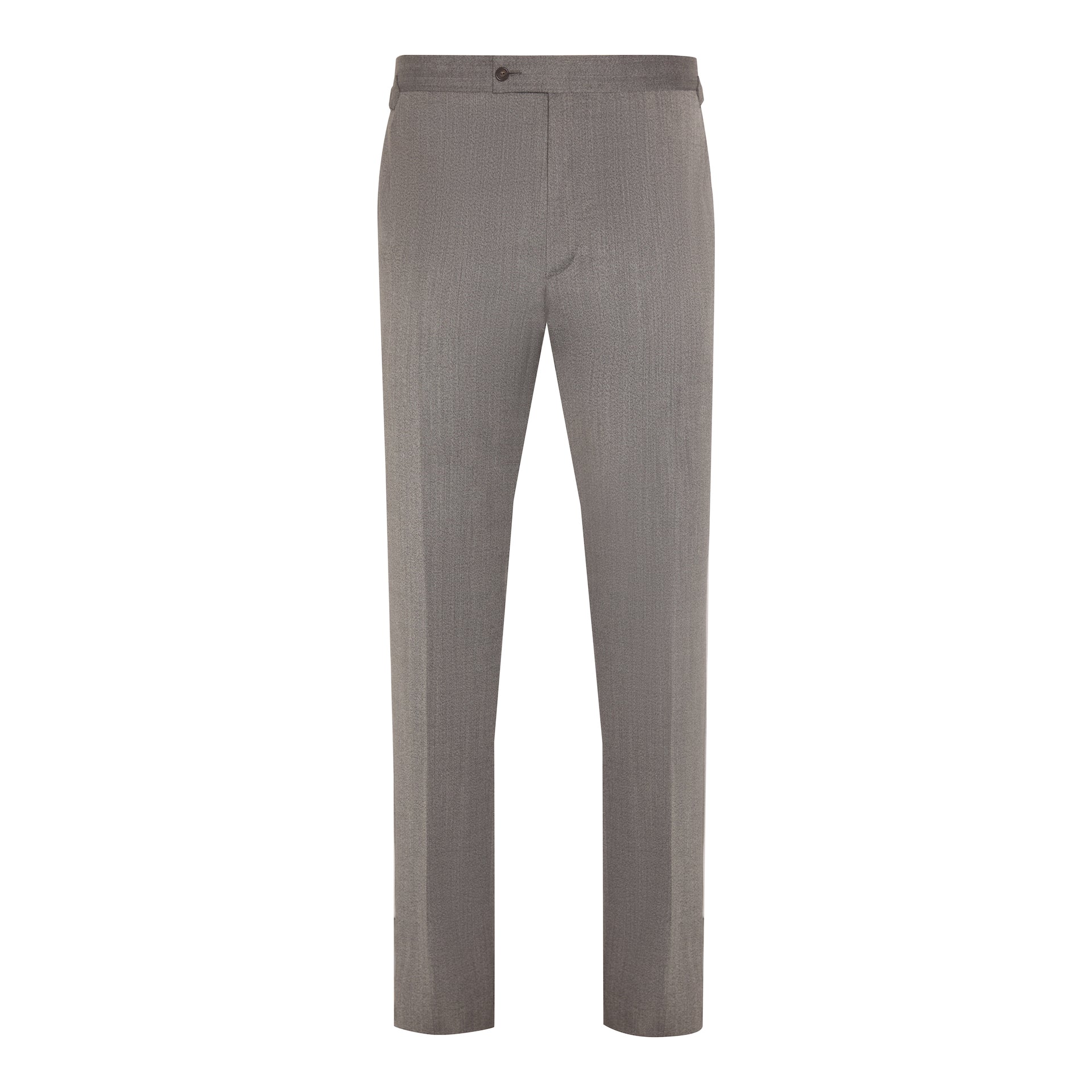 Grey Wool Twill Trouser