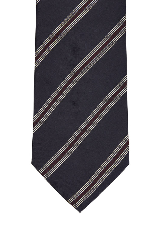 Mi Silk Stripe Tie