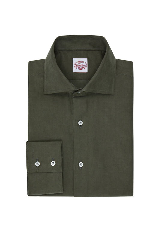 Sage Green Cotton Cord Shirt