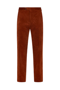 Rustic Orange Fine Cord Trousers