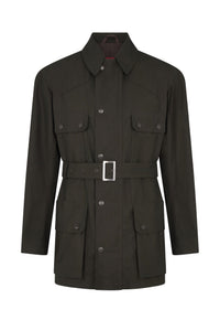 Green Super Dry Wax Shooting Jacket