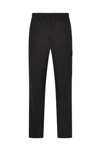 Grey Flannel Patch Pocket Trousers