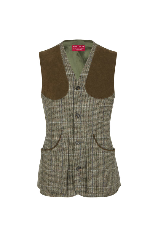 The Bealach Tweed Shooting Vest