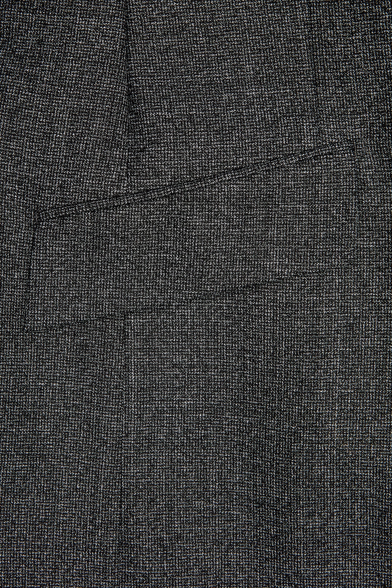 Grey/White Semi Plain Hopsack Weave Single Breasted Suit