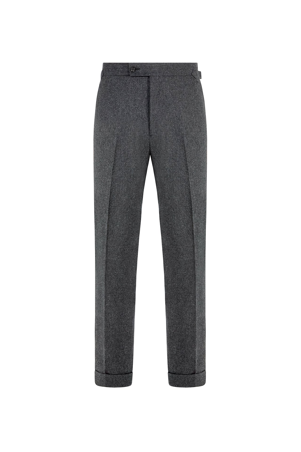 Charcoal Flannel Trousers