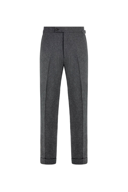 Charcoal Flannel Trousers