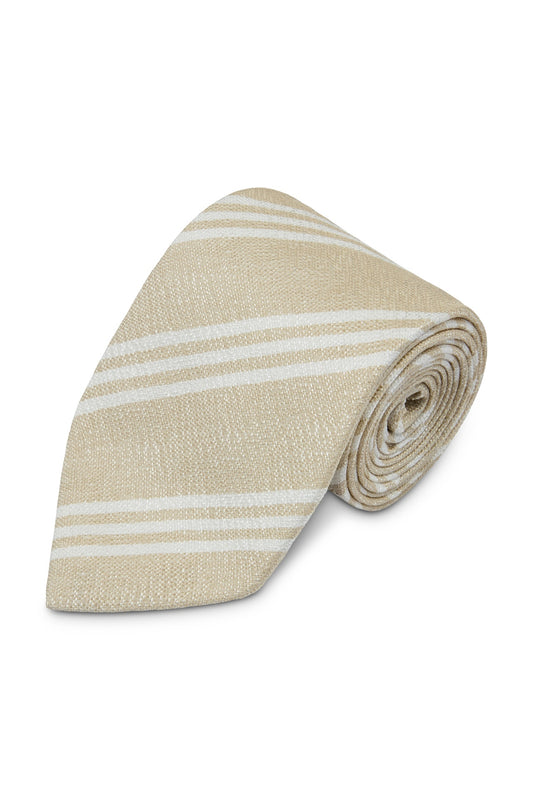 3 Stripe Silk Tie
