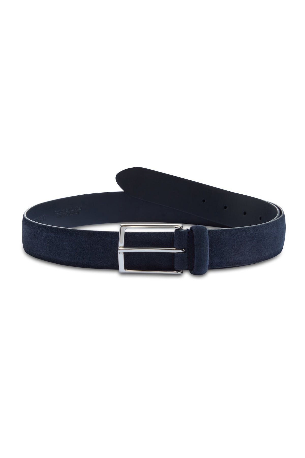 Matiste Navy Suede Belt 202