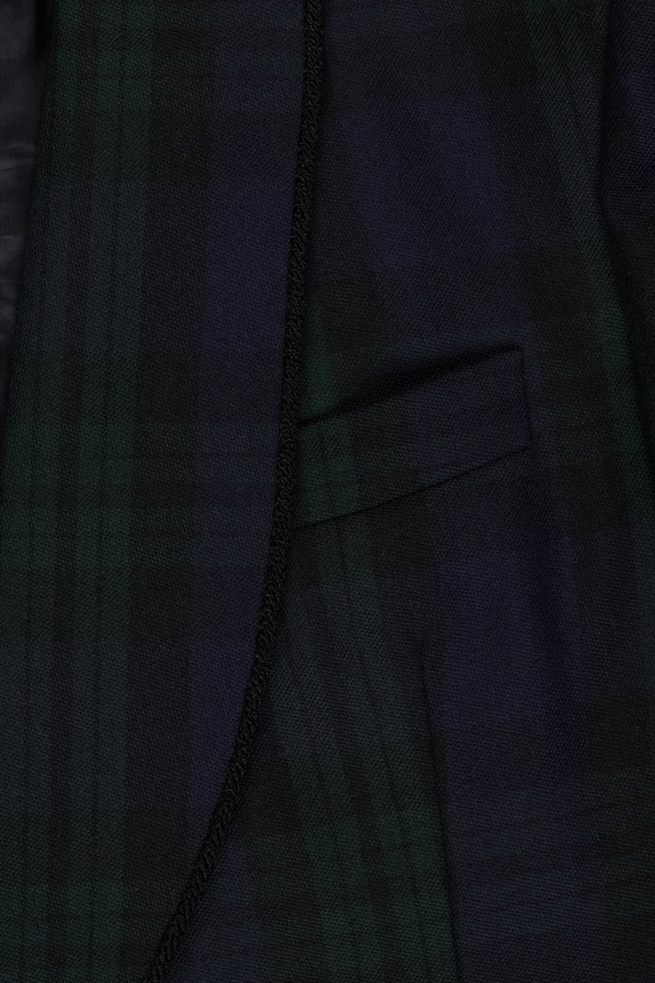 Black Watch Tartan Single Breasted Dinner Jacket