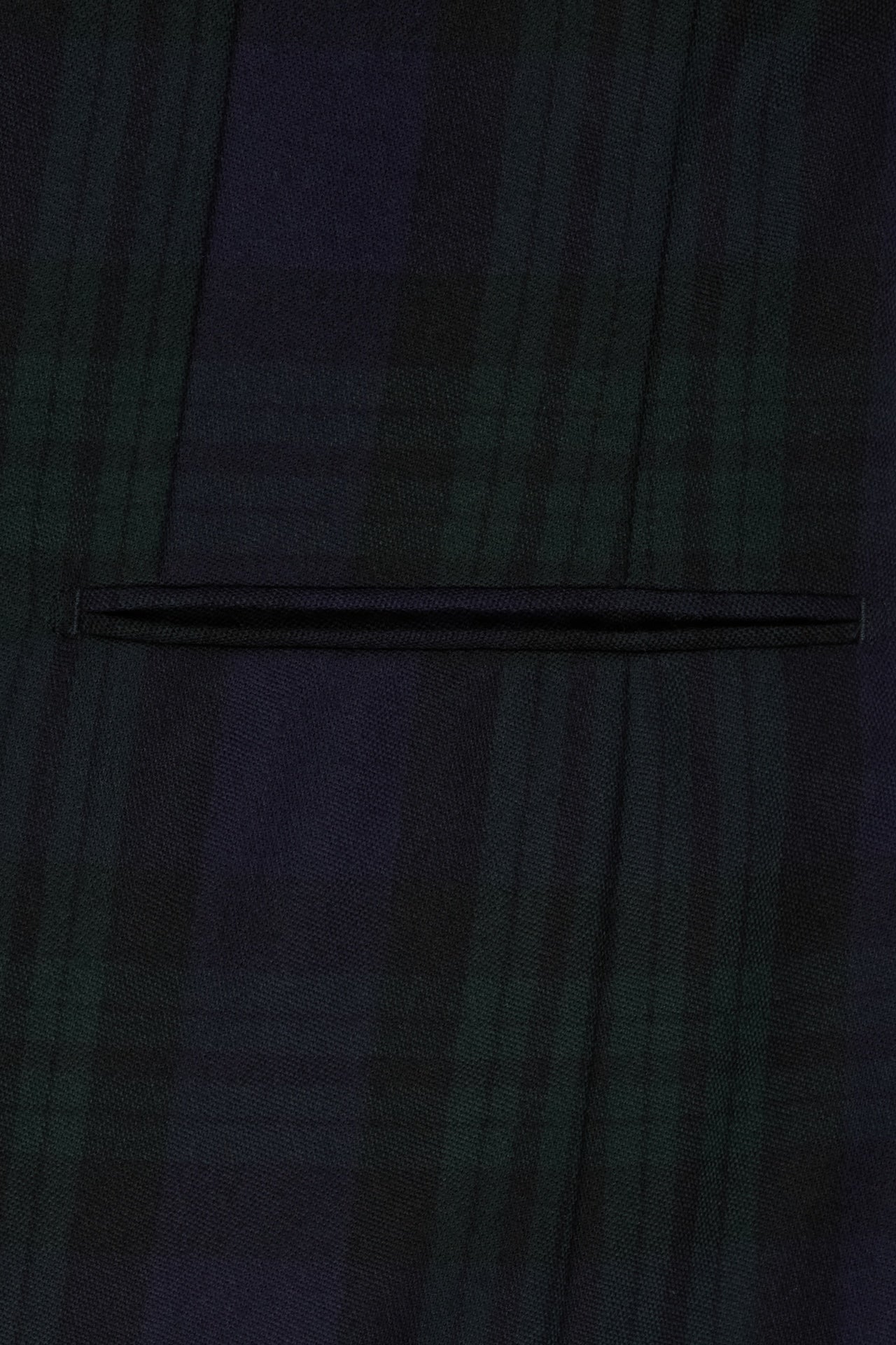 Black Watch Tartan Single Breasted Dinner Jacket