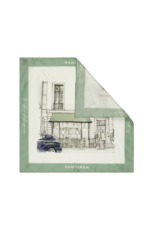 The Home of Kingsman 10 Year Anniversary Pocket Square