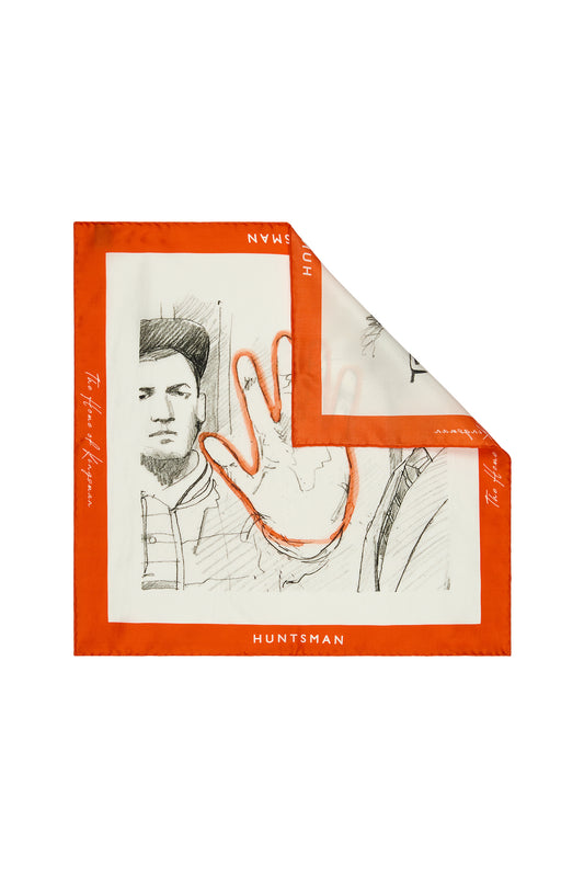 The Home of Kingsman 10 Year Anniversary Pocket Square