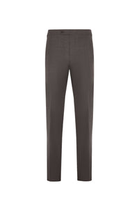 Grey Wool Hopsack Trouser