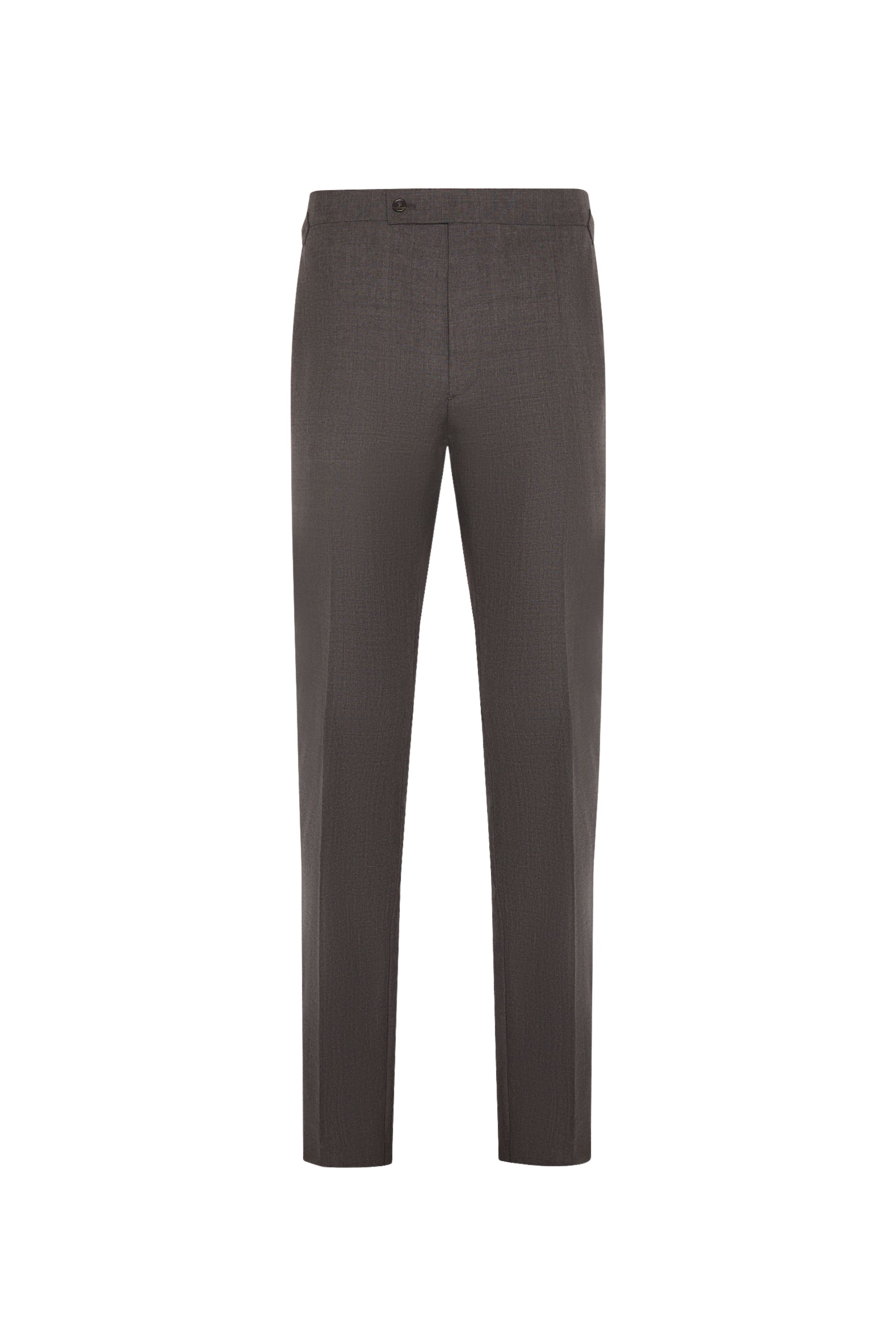 Grey Wool Hopsack Trouser