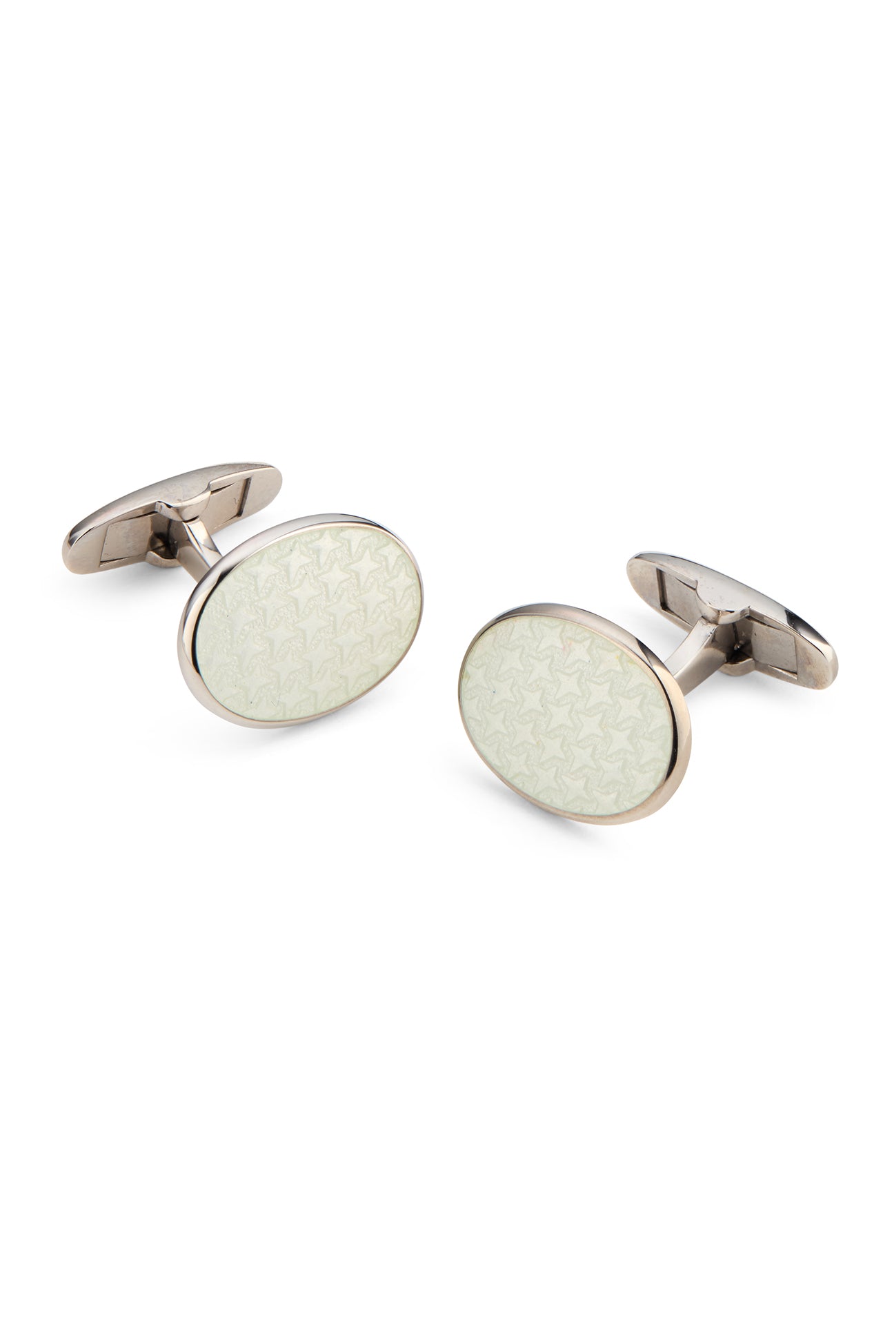 Four Point Star Enamel Cufflink