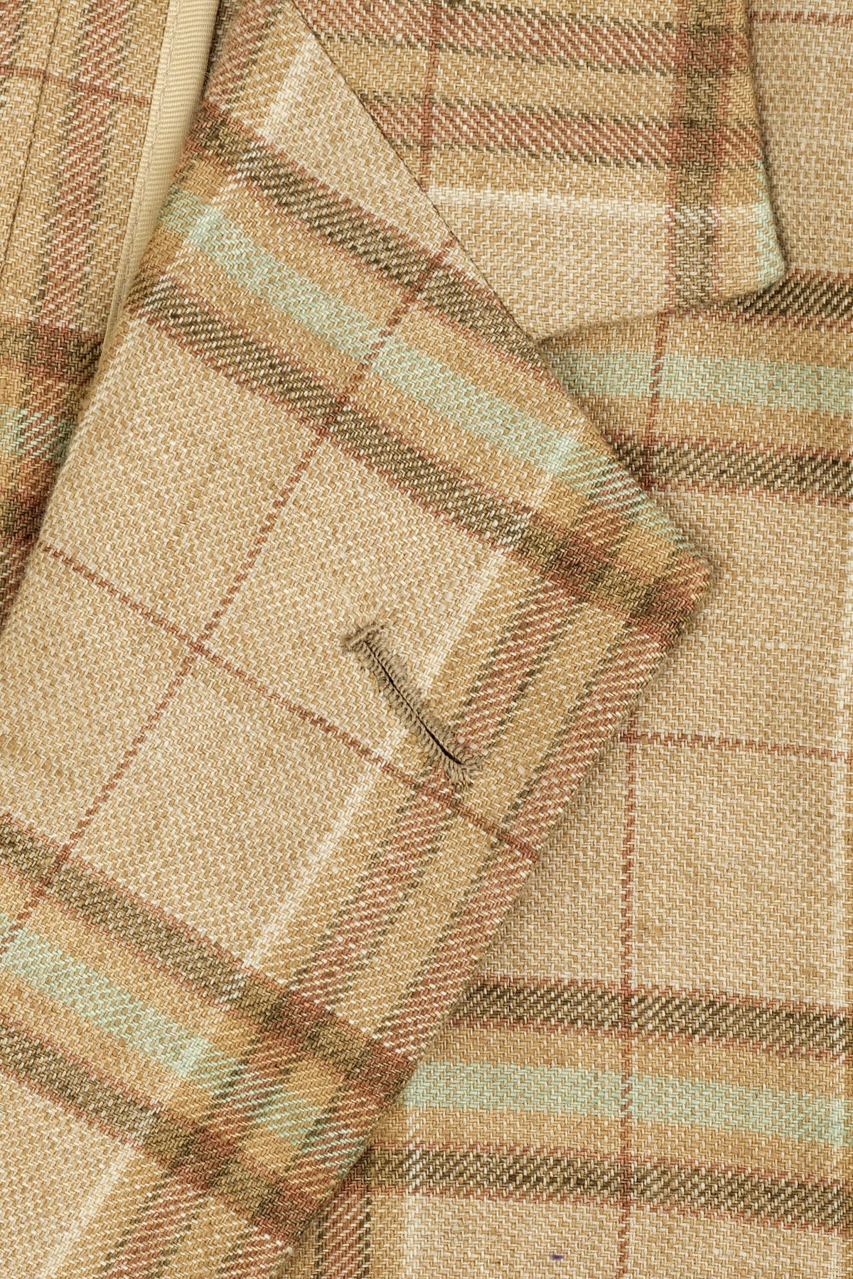 Check Jacket Brown/Green Check Jacket | Maison Hellard | Huntsman – Huntsman Savile Row