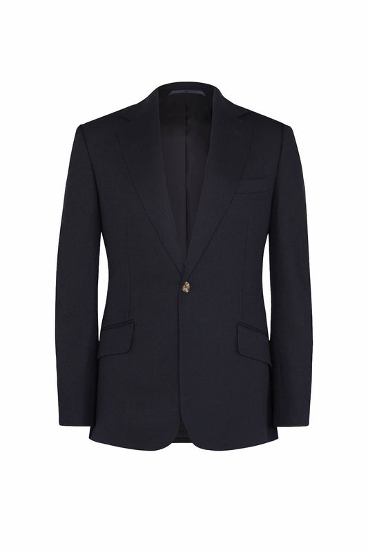 Navy Fearnought Wool Blazer