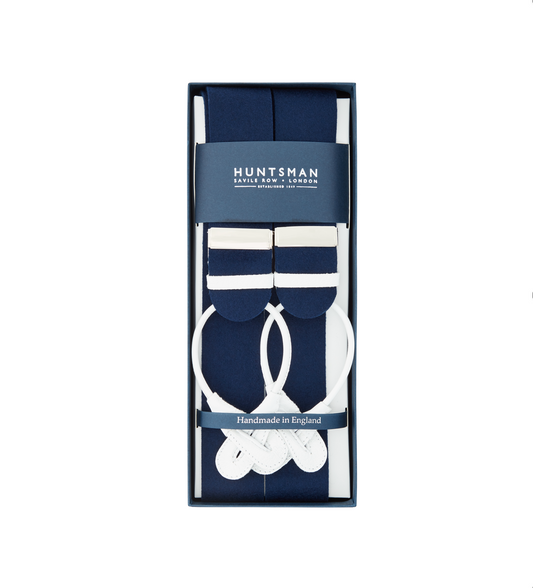 Navy Boxcloth Braces