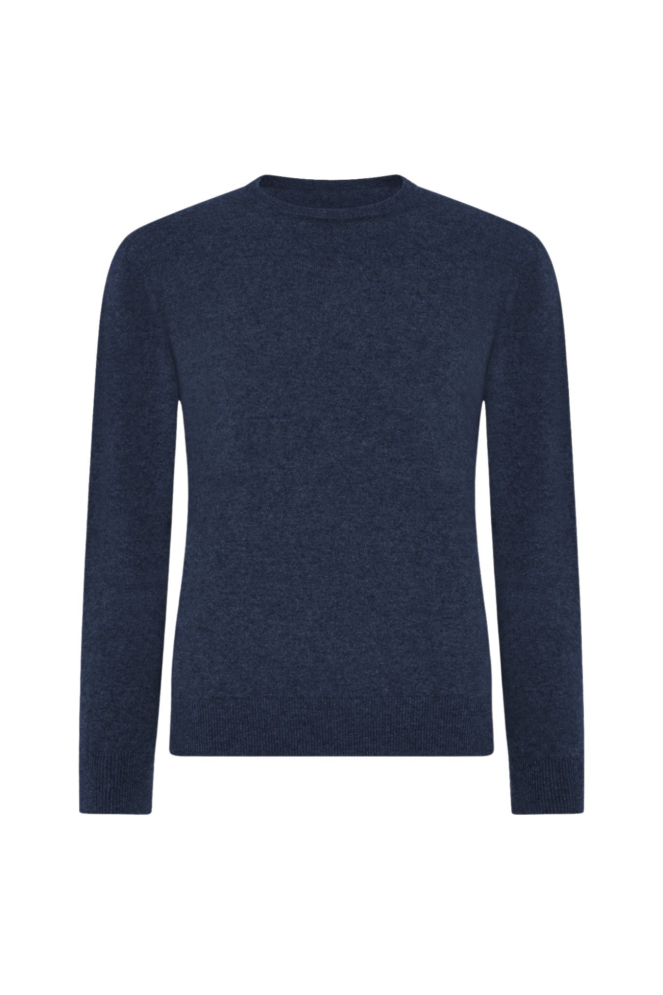 Navy Cashmere Crew Neck Jumper