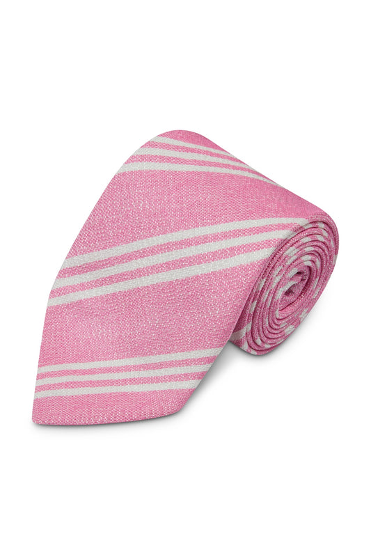 3 Stripe Silk Tie
