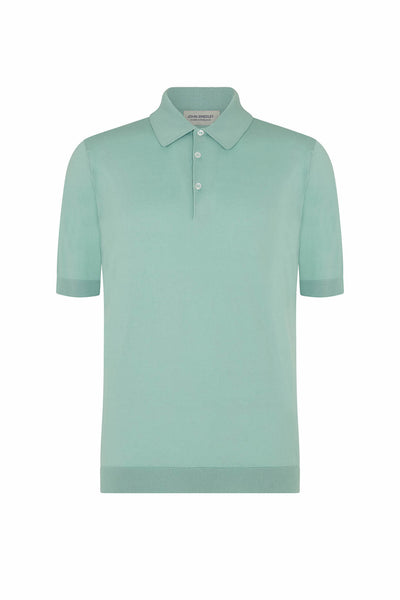 Cotton Knit Short-Sleeve Polo オリーブ 1 Cotton Knit Short-Sleeve Polo オリーブ 1 Olive Linen-Cotton Cable