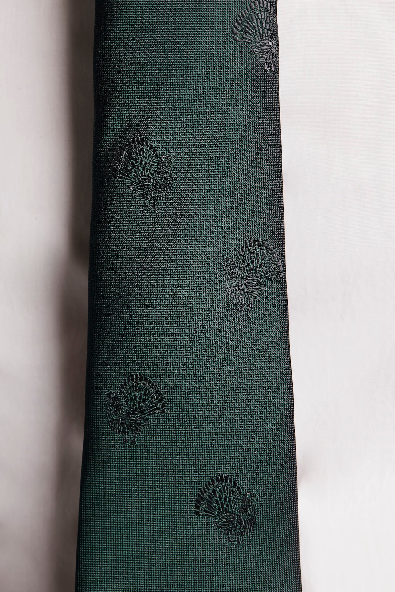 Green Silk Capercaillie Tie