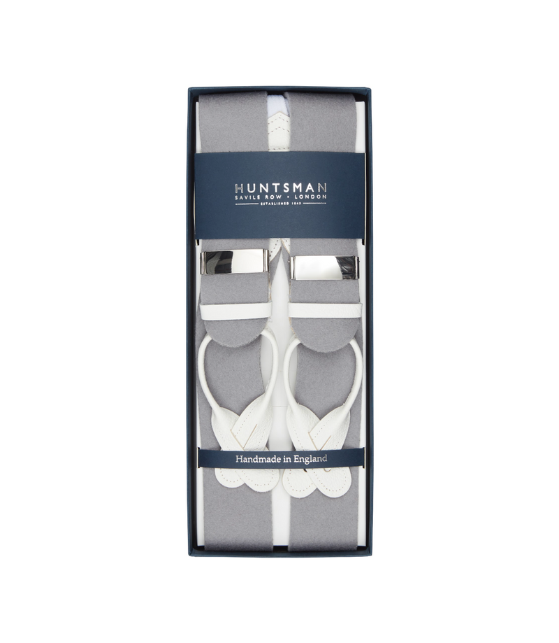 Grey Boxcloth Braces