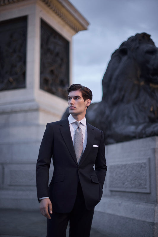 Navy Panama Suit