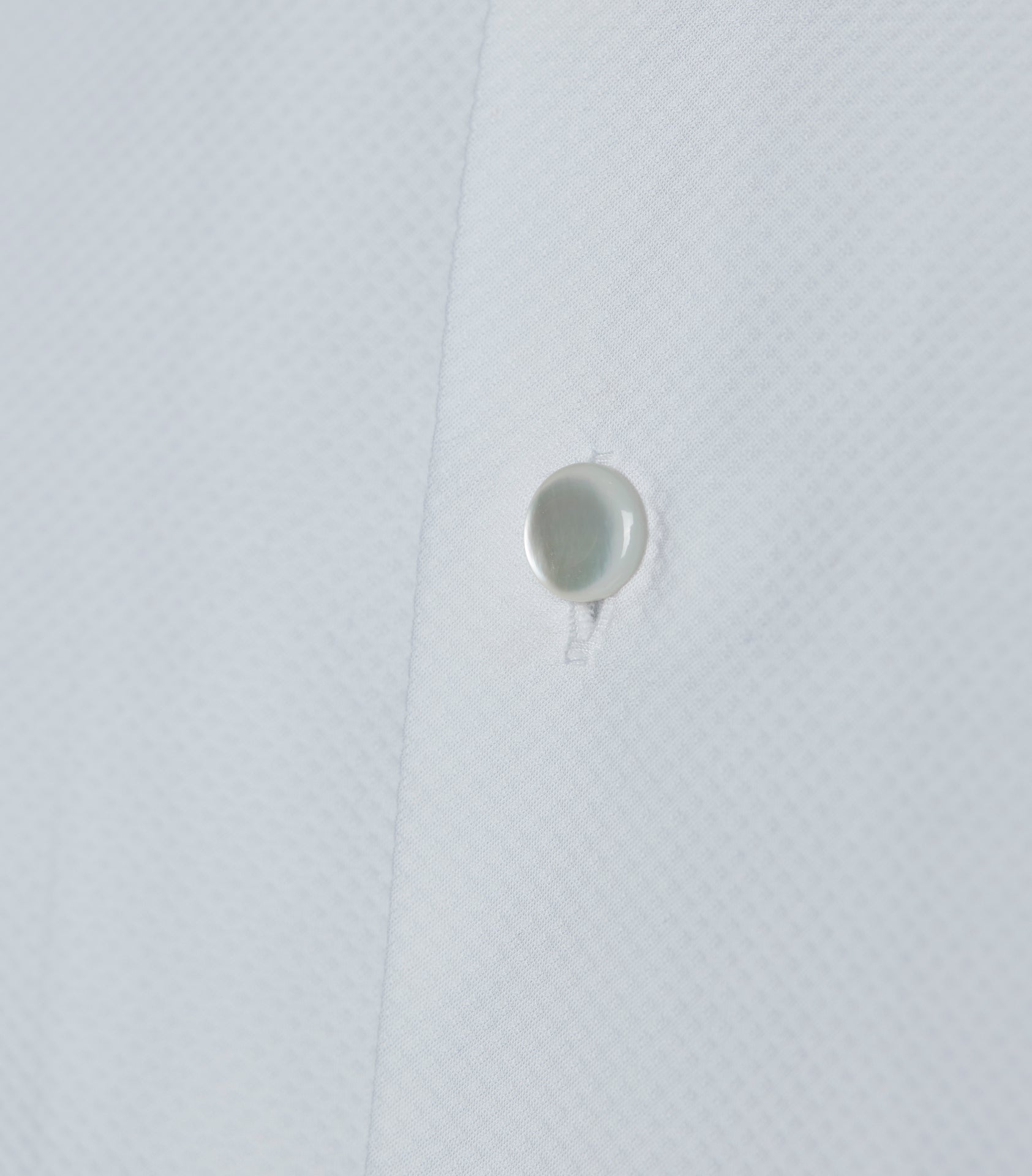 White Cotton Marcella Double Cuff Shirt